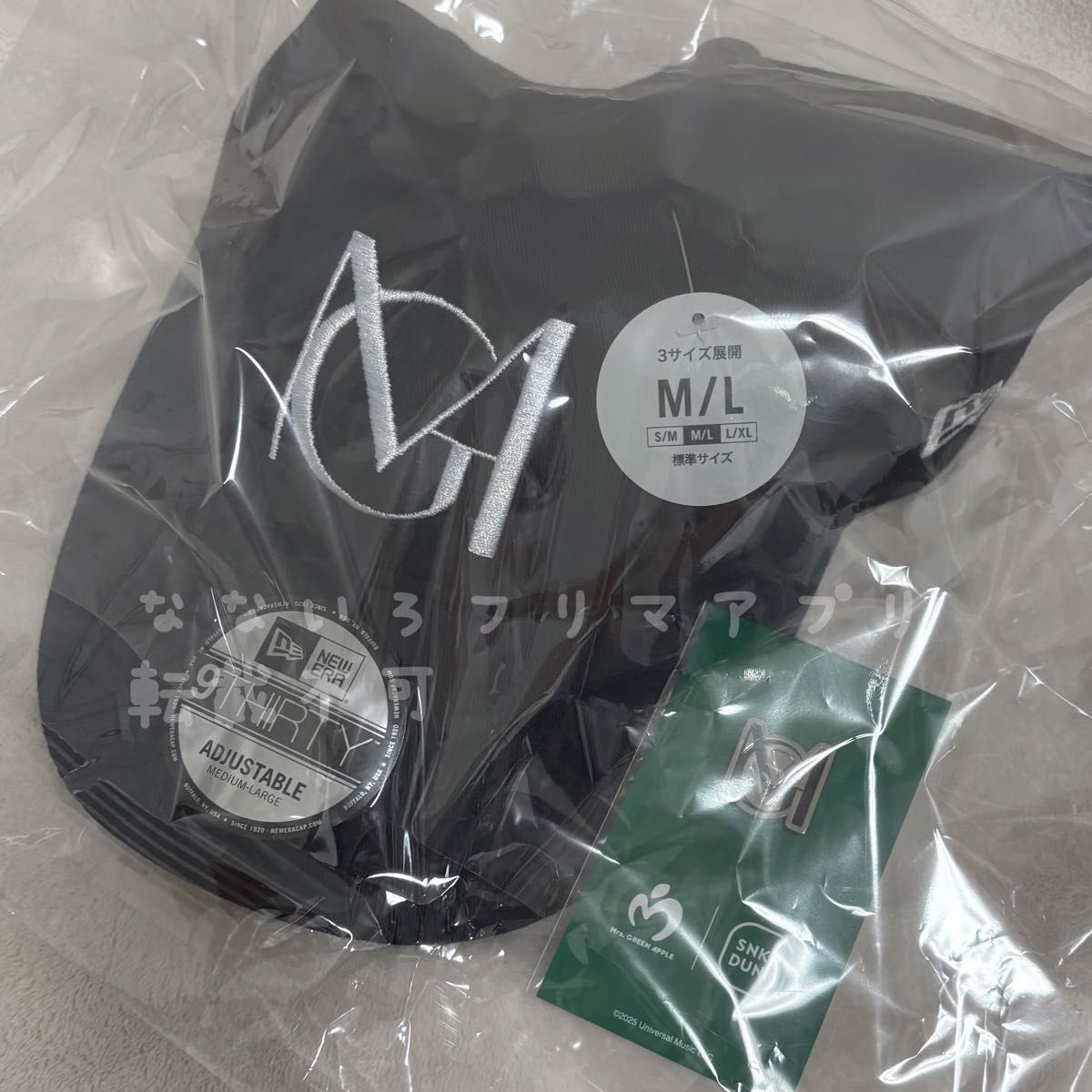 Mrs GREEN APPLE NEW ERA 9THIRTY MGA LOGOCAPNAVY ピンズ ミセス