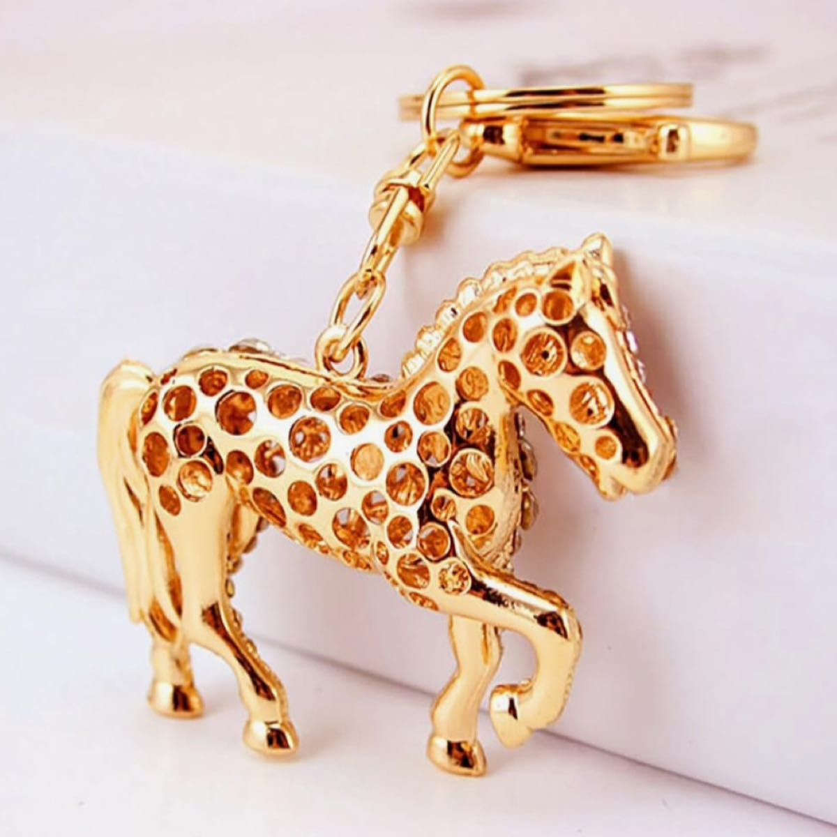 14点おまとめ n20 馬のチャーム ゴールド【50個】干支 縁起物 14点お