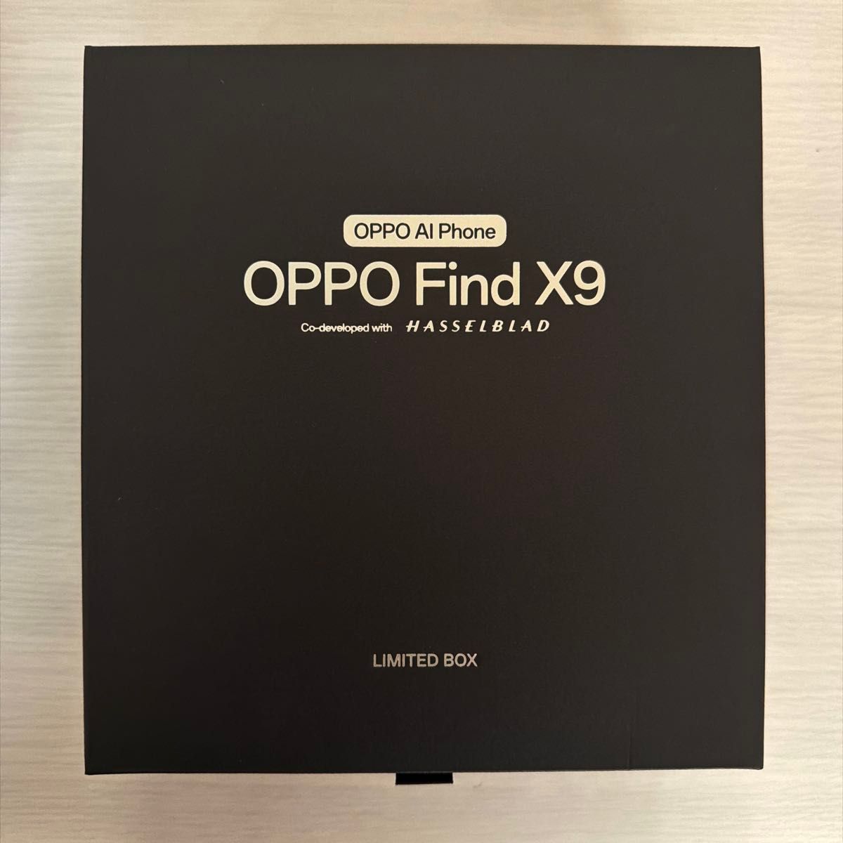 OPPO Find X9 スペースブラック SIMフリー 国内版 限定BOX 新品未開封