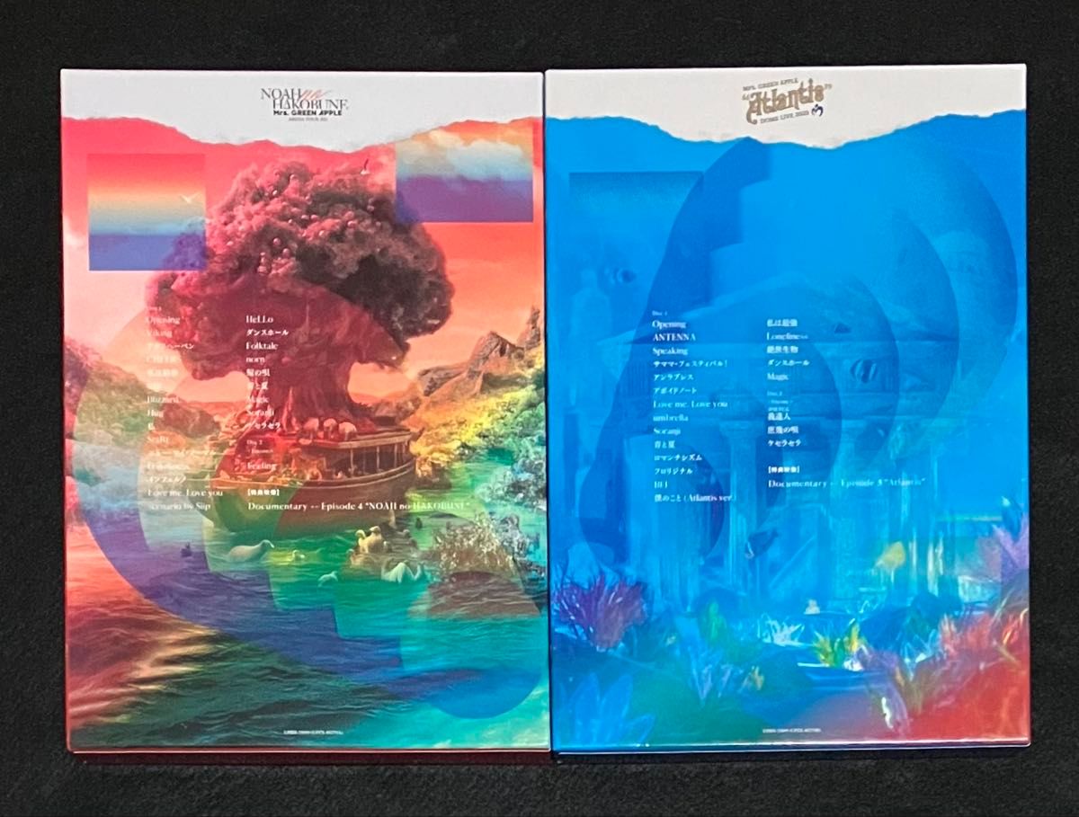Mrs GREEN APPLE 初回限定盤 ライブ DVD 2枚 NOAH no HAKOBUNE