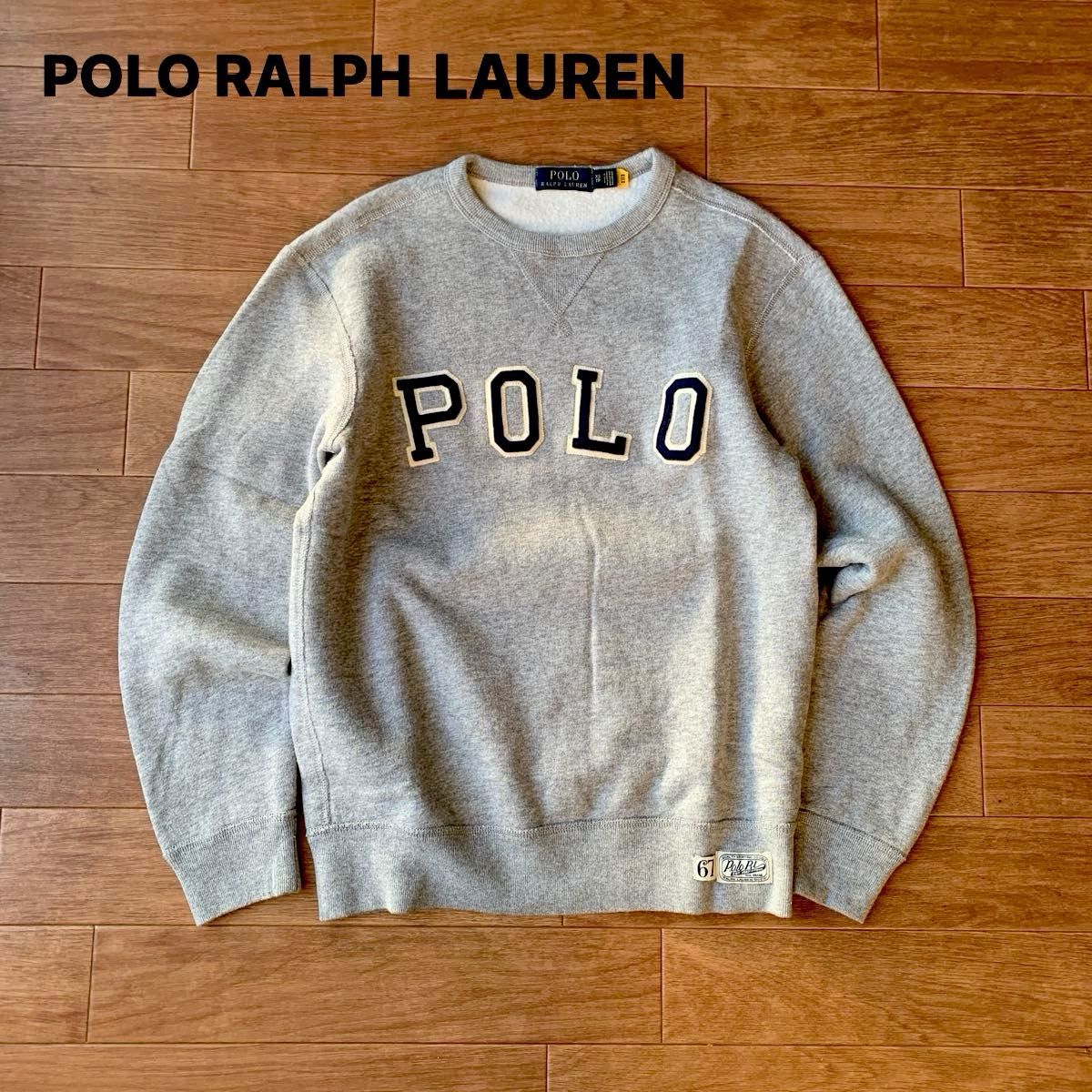 POLO RALPH LAUREN ポロラルフローレン スウェット フェルト刺繍
