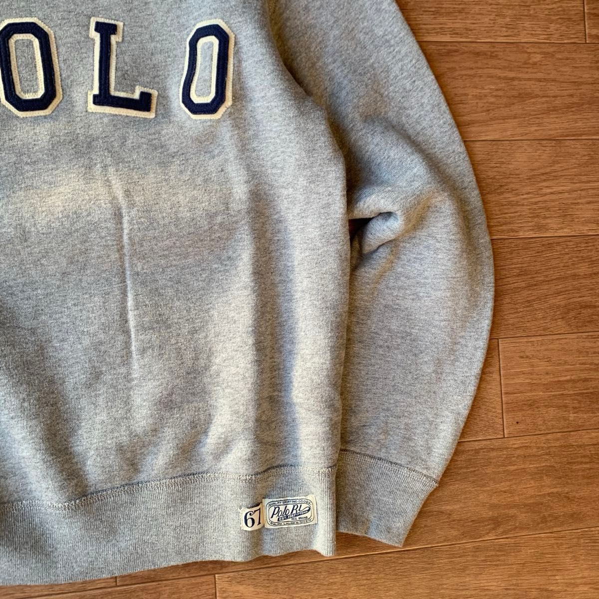 POLO RALPH LAUREN ポロラルフローレン スウェット フェルト刺繍