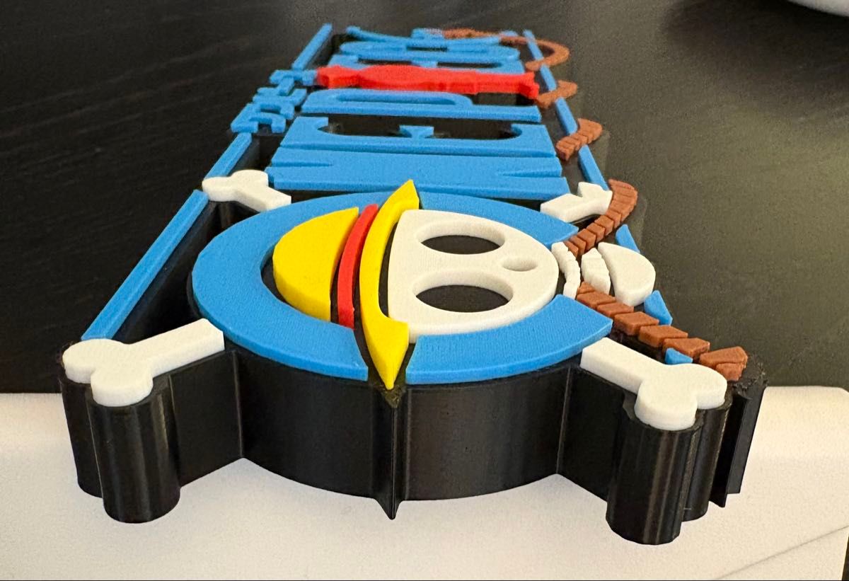 ワンピース ONE PIECE ビッグサイズ ロゴフィギュア 27cm ワンピース