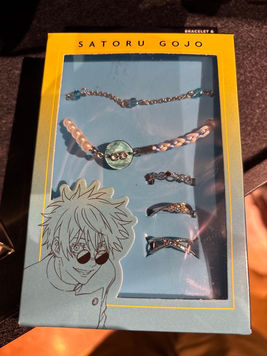 USJ 限定 呪術廻戦 五条悟 ブレスレット＆リングセット｜Yahoo!フリマ