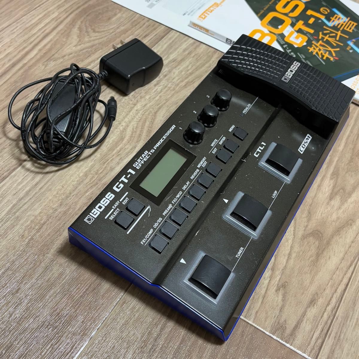BOSS GT-1 ギター マルチエフェクター アンプシミュレーター 教科書
