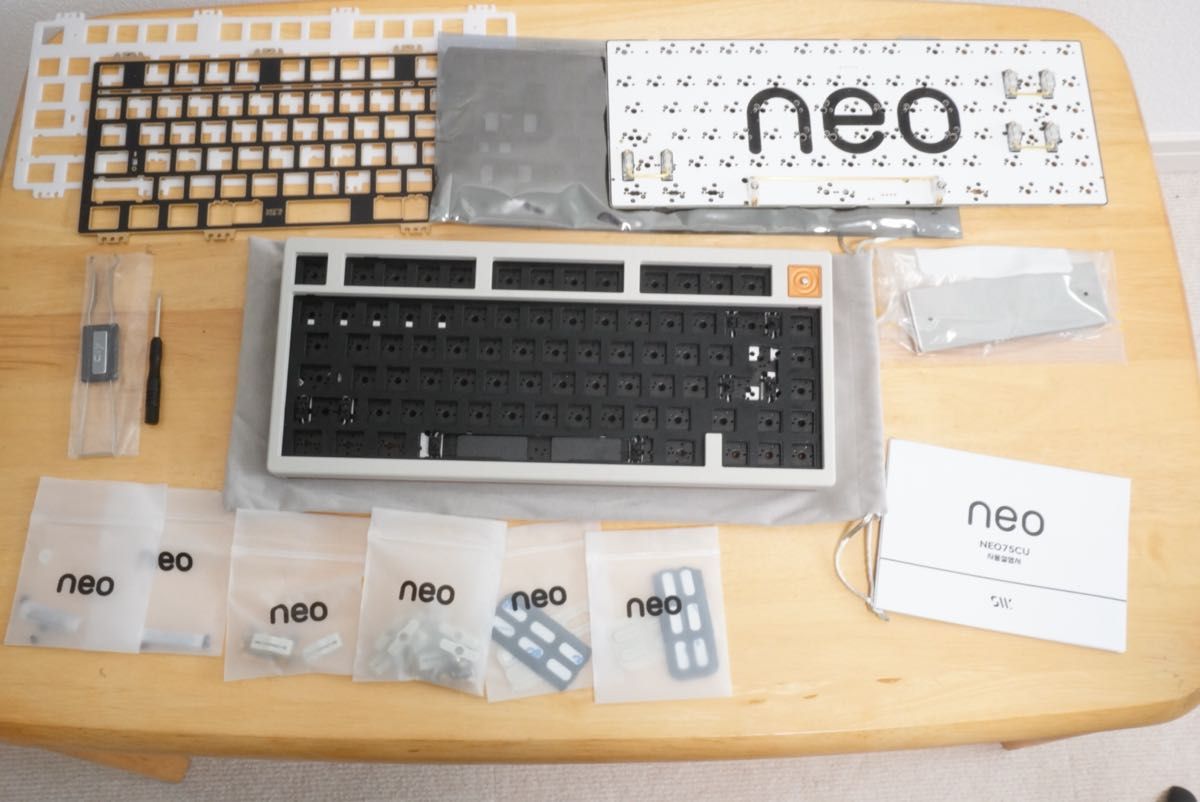 Neo75cu retrowhite/copper キーボード本体｜Yahoo!フリマ（旧PayPay