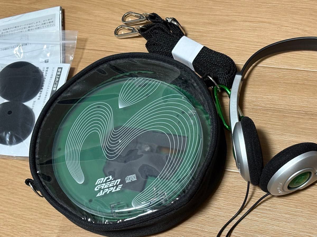 Mrs GREEN APPLE ミセスグリーンアップル ポータブルCD プレーヤー