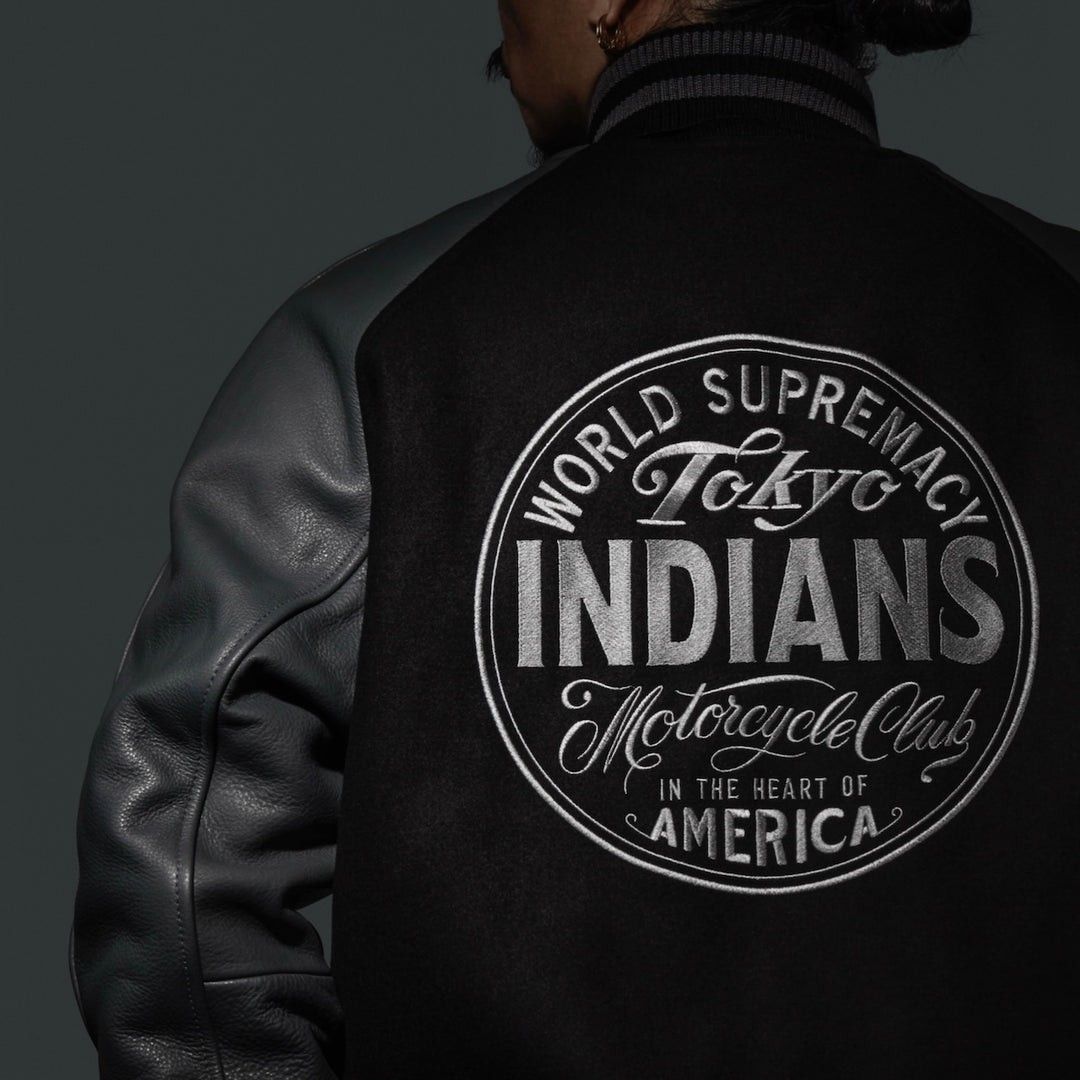 M Tokyo Indians MCOriginal Sport Varsity Jacket 2 東京インディアン