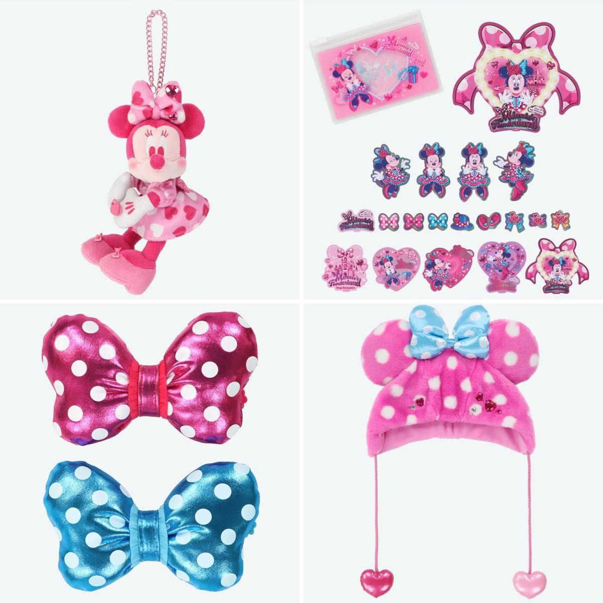 ミニー パルパルーザ ファンキャップ ぬいぐるみチャーム ぬいぐるみ