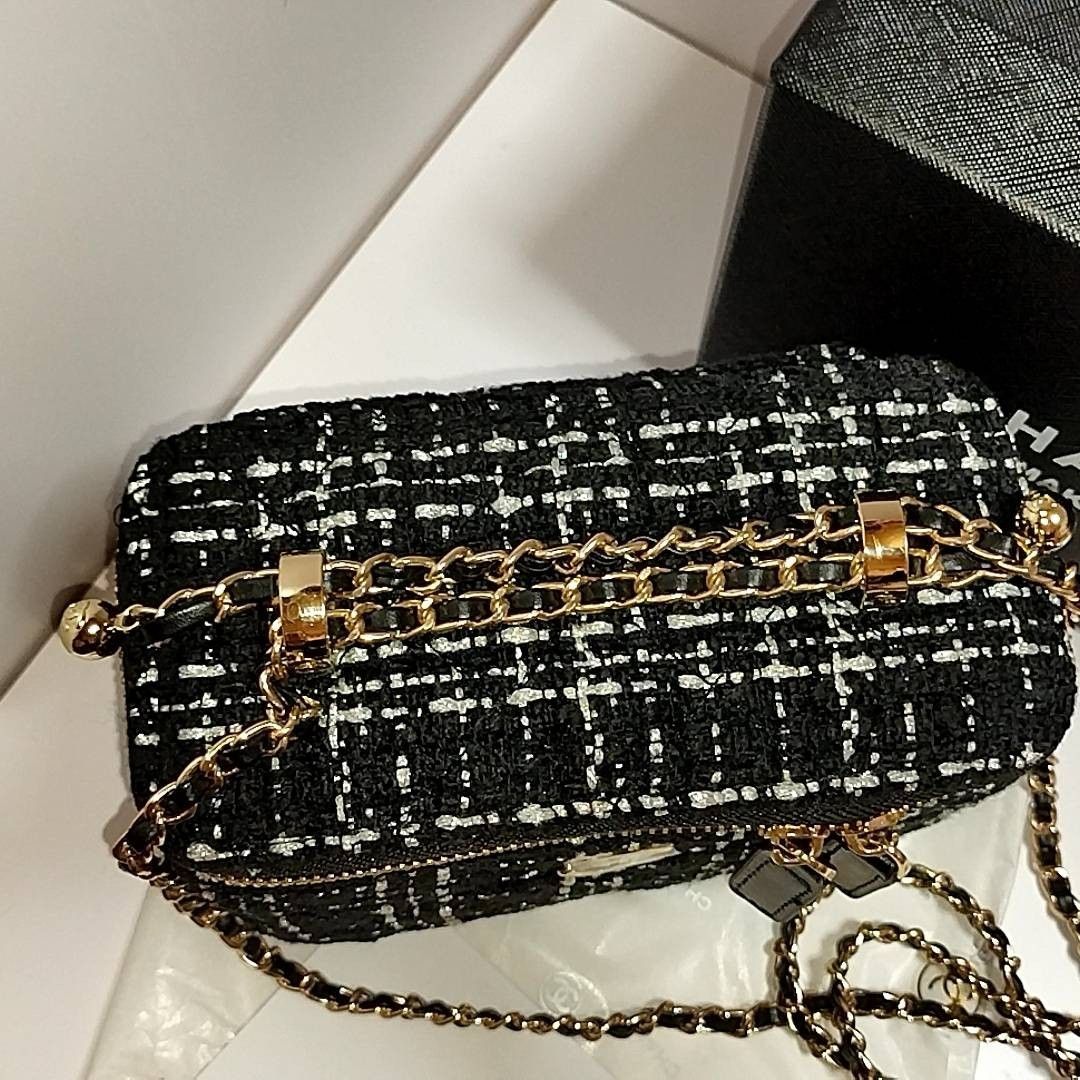 ☆新品☆CHANEL ツイード ショルダーバック ノベルティ CHANEL