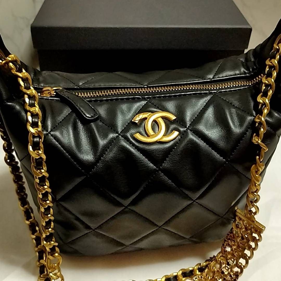 週末SALE 早い者勝ち シャネルノベルティ ゴールドチェーン 2way