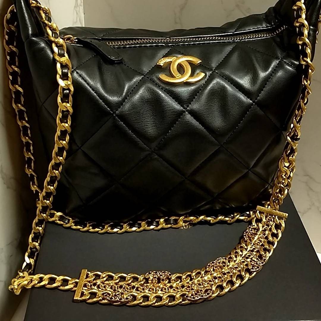 週末SALE 早い者勝ち シャネルノベルティ ゴールドチェーン 2way