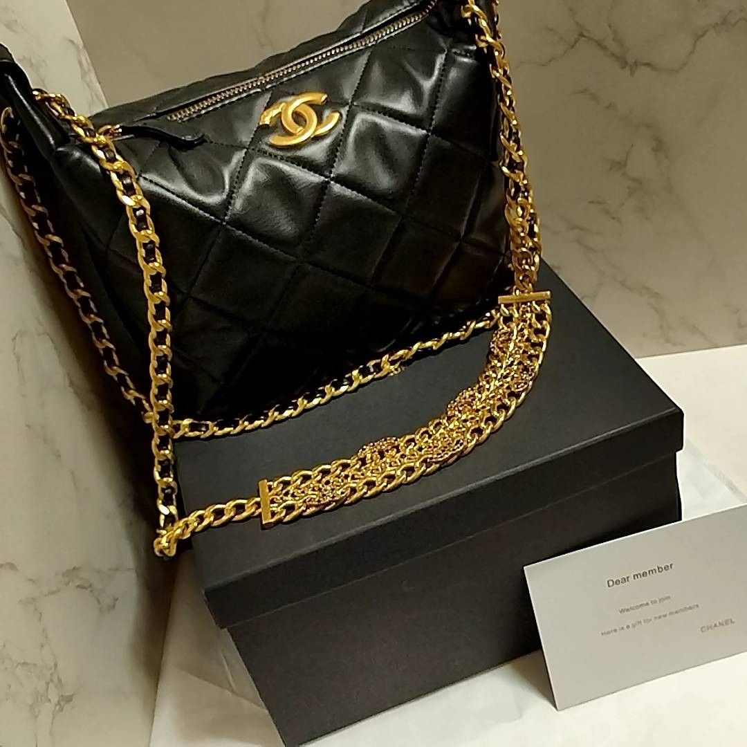 週末SALE 早い者勝ち シャネルノベルティ ゴールドチェーン 2way