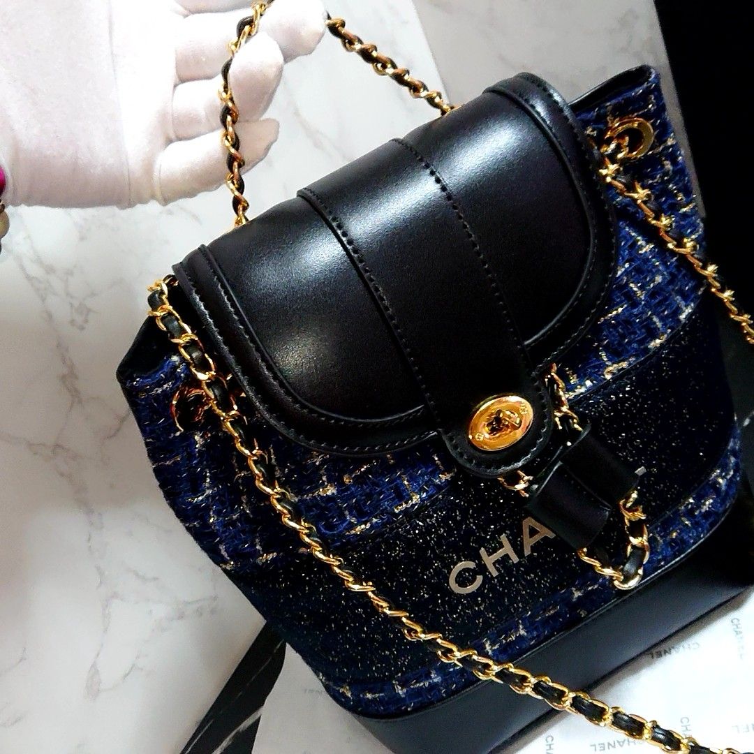 新品箱付き シャネル ノベルティ VIP 会員様ギフト ツイード2way