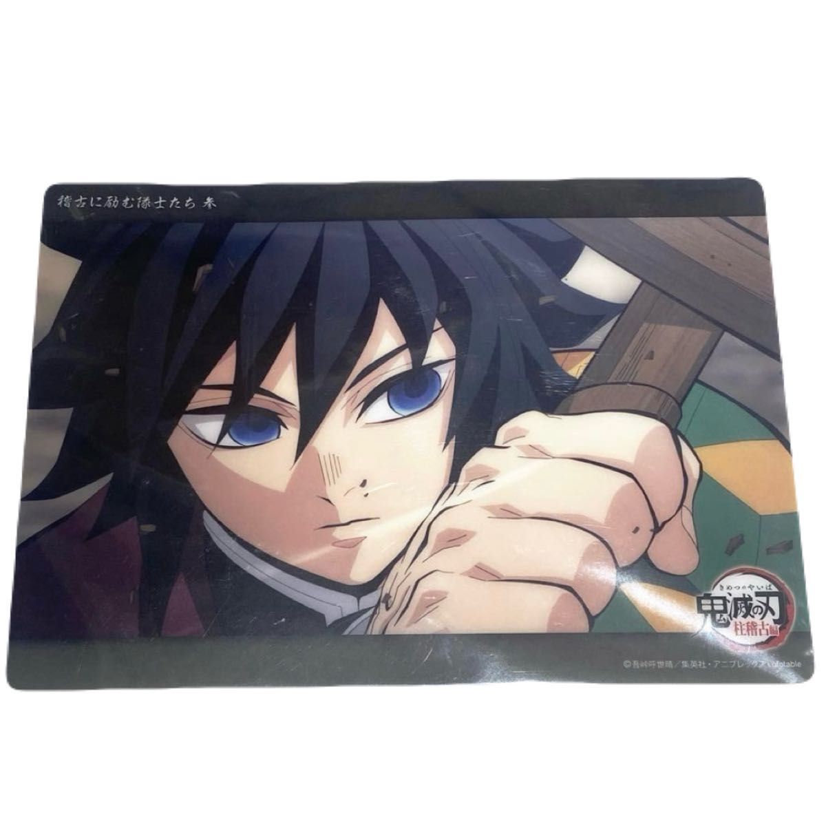 鬼滅の刃 冨岡義勇 ビッグクリアカード WEBSHOP くじ 27 柱稽古編 第七