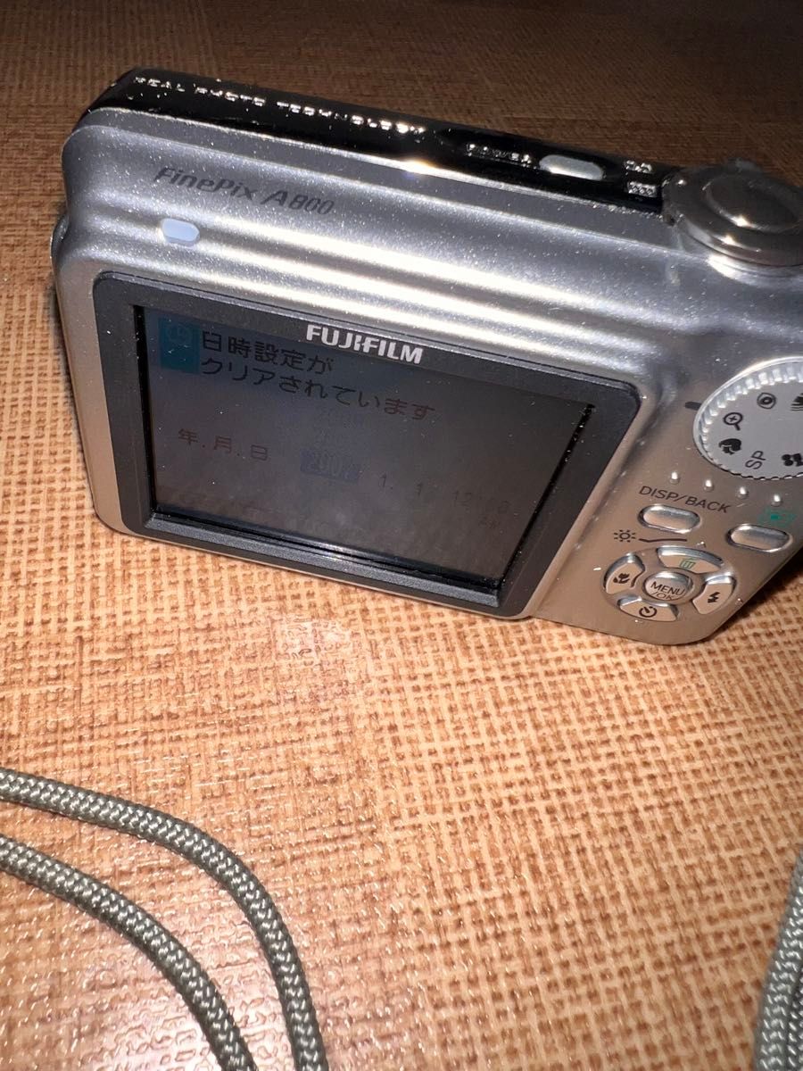 FUJIFILM デジタルカメラ FinePix (ファインピックス) A800 シルバー