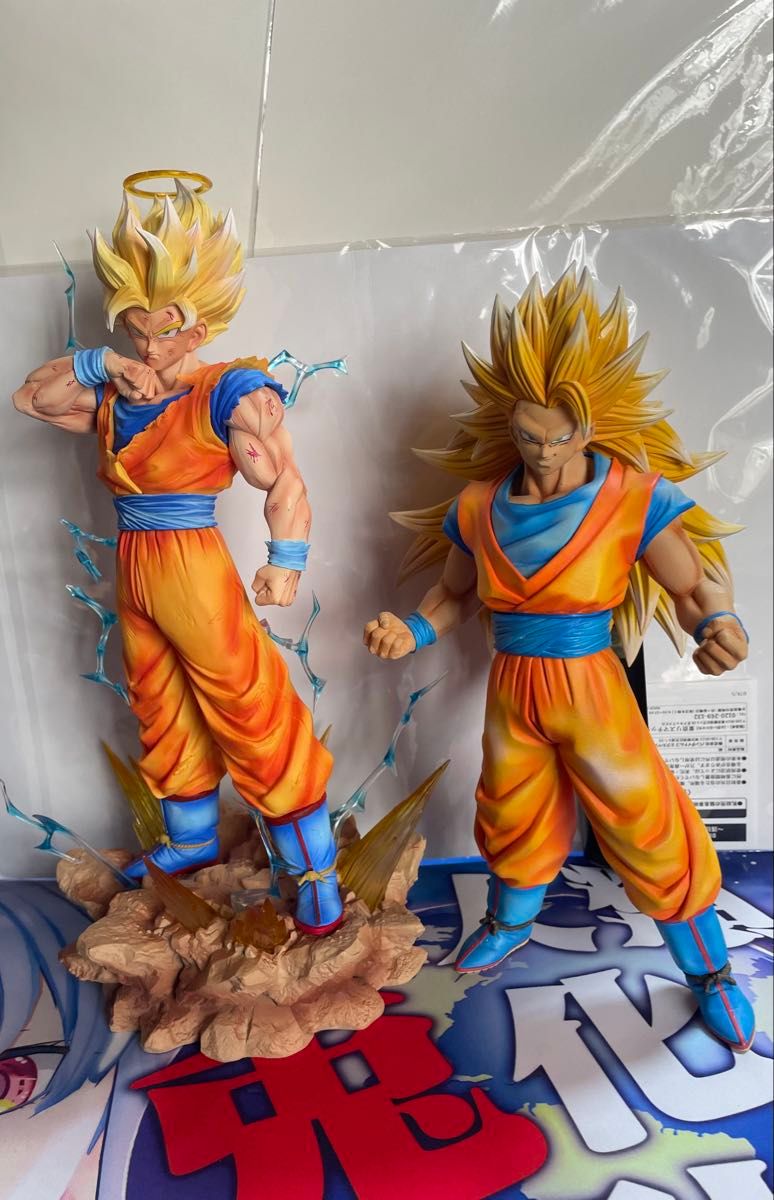 超サイヤ人2 天使悟空 超サイヤ人3 フルリペイント ガレージキット