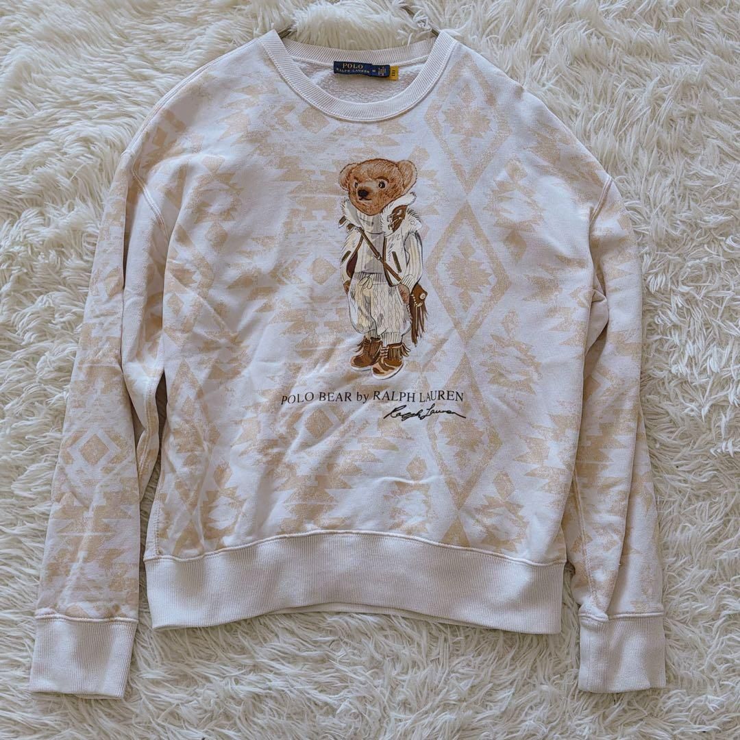 現行QRタグ ポロラルフローレン ポロベア スウェット トレーナー