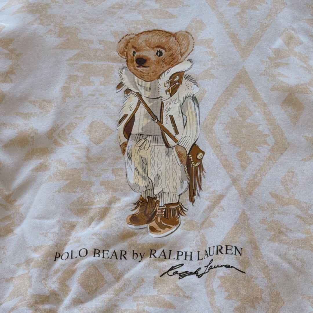 現行QRタグ ポロラルフローレン ポロベア スウェット トレーナー