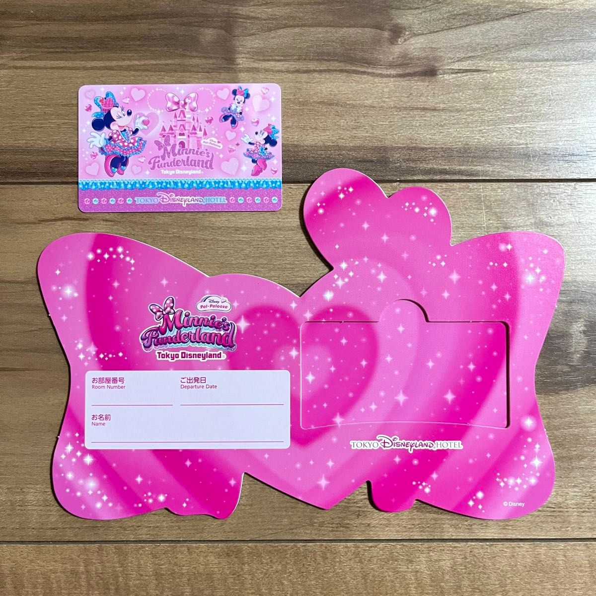 ミニーのファンダーランド ディズニーランドホテル カードキー カード
