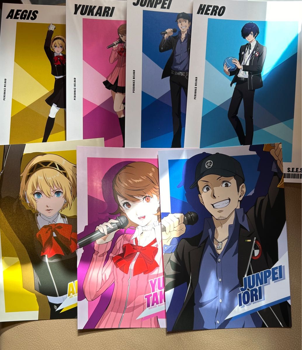 ペルソナ3 結城理 アイギス 非売品 ポストカード ペルソナ3 結城理