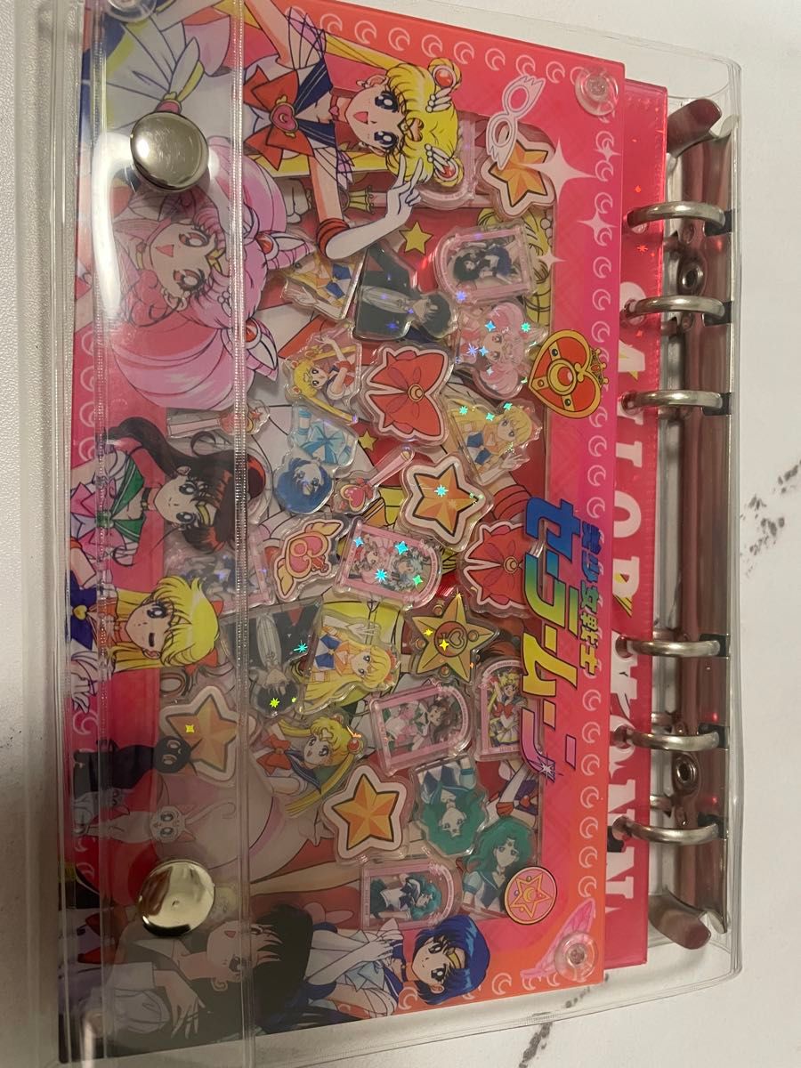 セーラームーン シャカシャカノート A6 シール帳 バインダー｜Yahoo