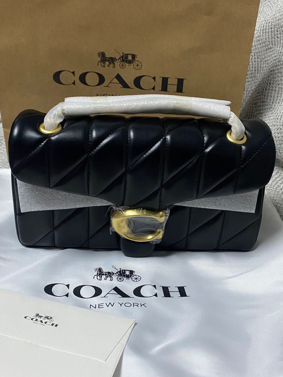 COACH コーチ CP150 タビー ショルダーバッグ ブラック Cマーク