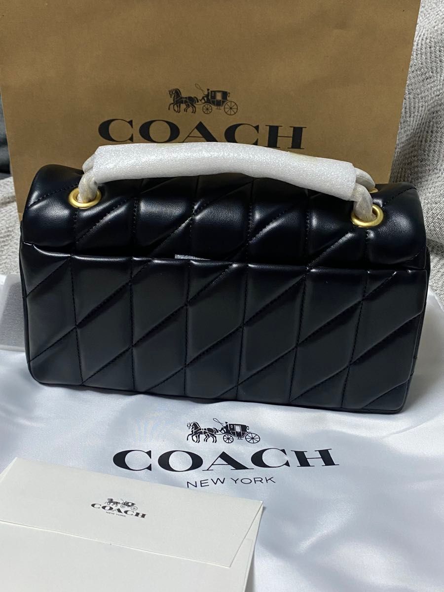 COACH コーチ CP150 タビー ショルダーバッグ ブラック Cマーク