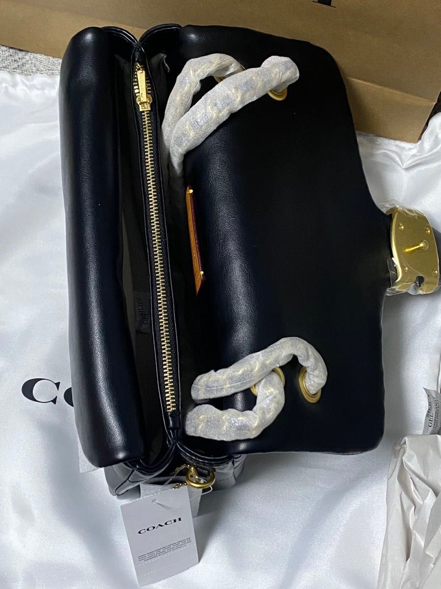 COACH コーチ CP150 タビー ショルダーバッグ ブラック Cマーク