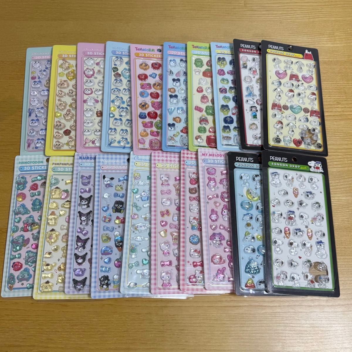 サンリオ スヌーピー たまごっち ボンボンドロップシール まとめ売り