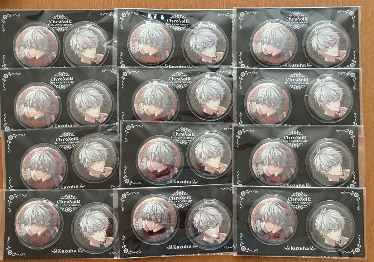 にじさんじ 葛葉 ChroNoiR 缶バッジ バラ売り可 6th Anniversary