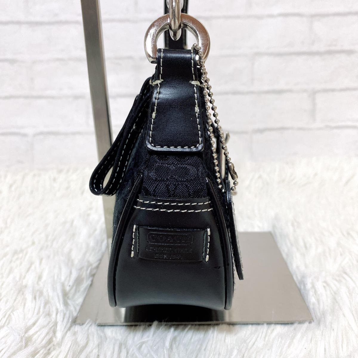 極美品 COACH コーチ ワンショルダーアクセサリーポーチSOHO 6362