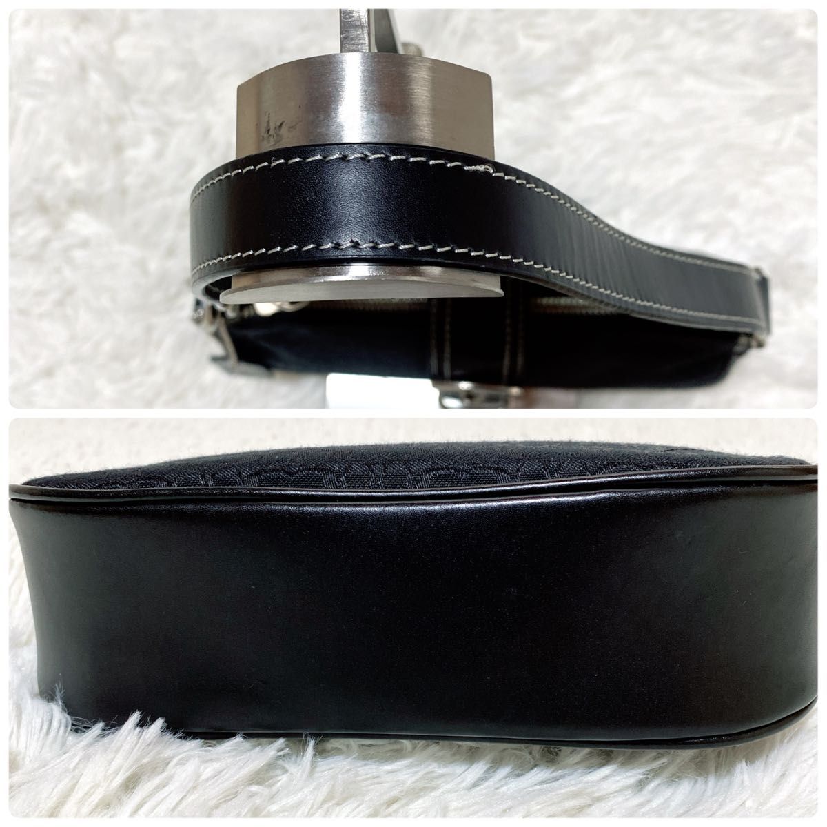 極美品 COACH コーチ ワンショルダーアクセサリーポーチSOHO 6362