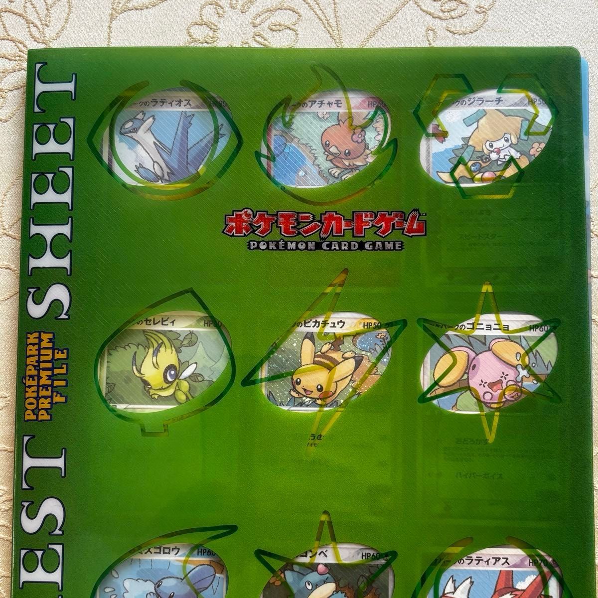 希少 2005年 ポケパーク限定 ポケモンカードゲーム プレミアムファイル