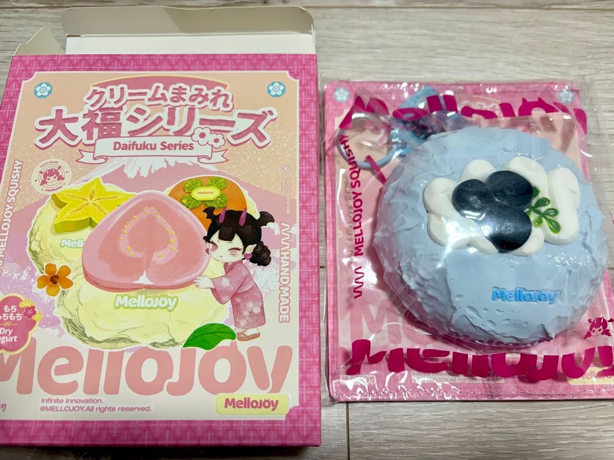 メロジョイ mellojoy スクイーズ 大福シリーズ ブルーベリー｜Yahoo