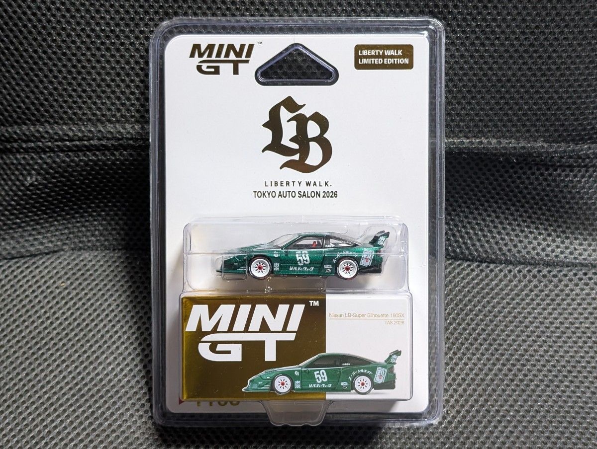 MINI GT LB-Super Silhouette Nissan 180SX 東京オートサロン2026
