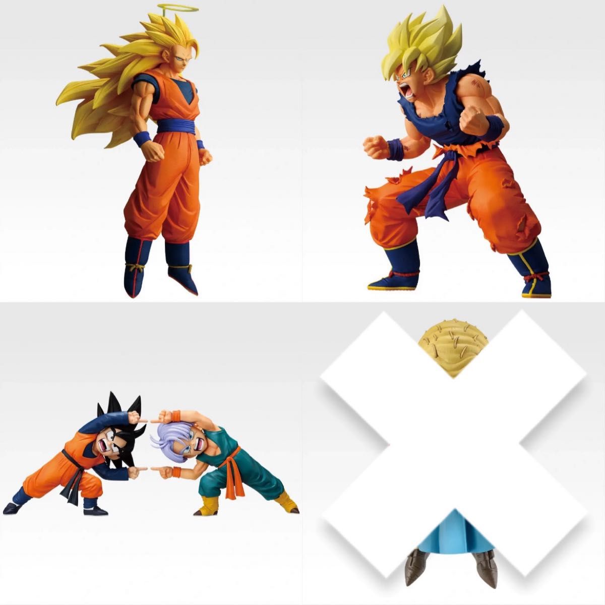 一番くじ ドラゴンボール BATTLE OF THE SUPER SAIYAN A賞 B賞 D賞 3点