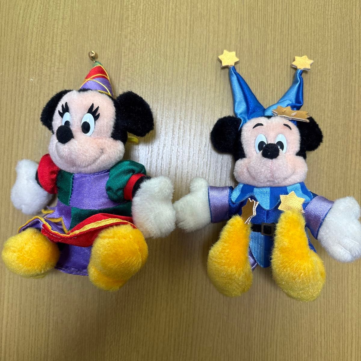 ディズニーランド 15周年 ミッキー ミニー ぬいぐるみ バッジ｜Yahoo