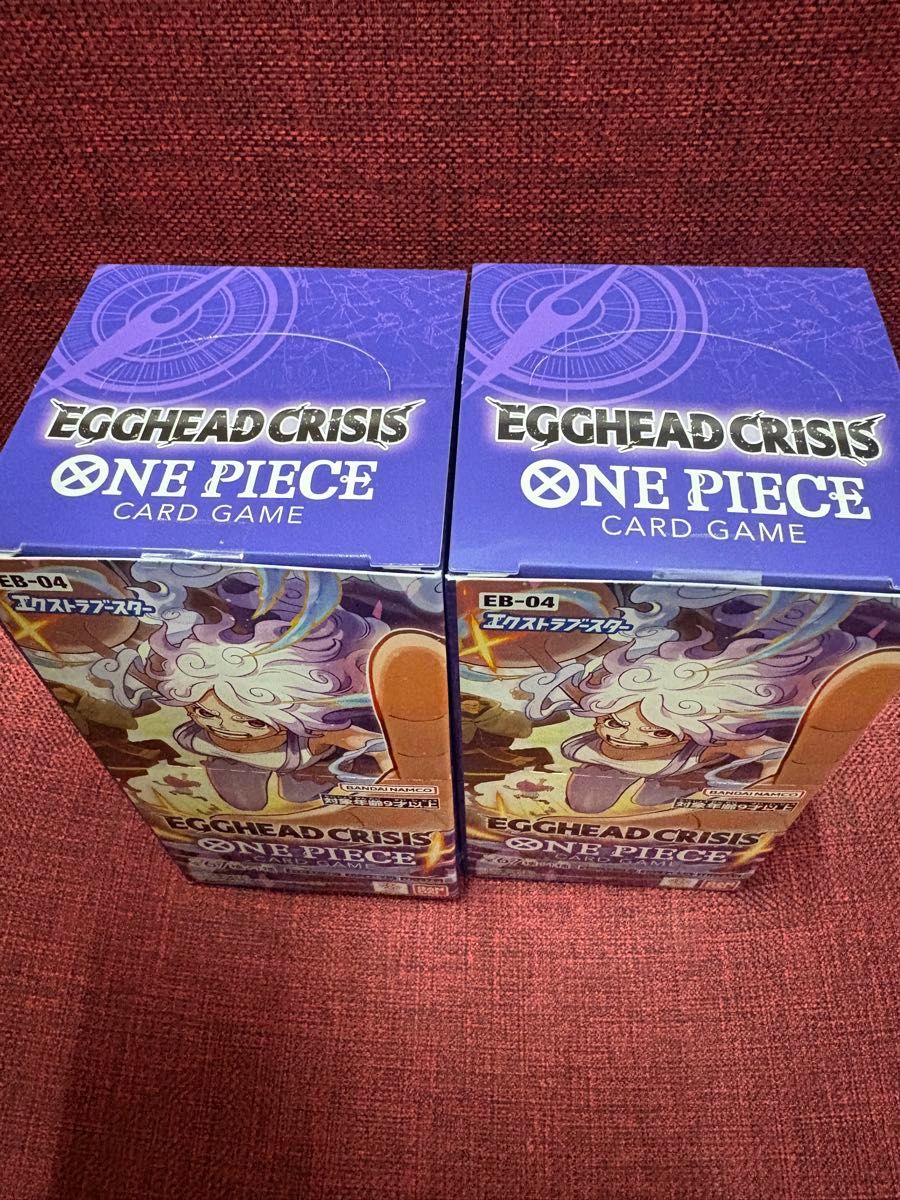 新品 テープ未開封 ONE PIECEカードゲーム エッグヘッドクライシス