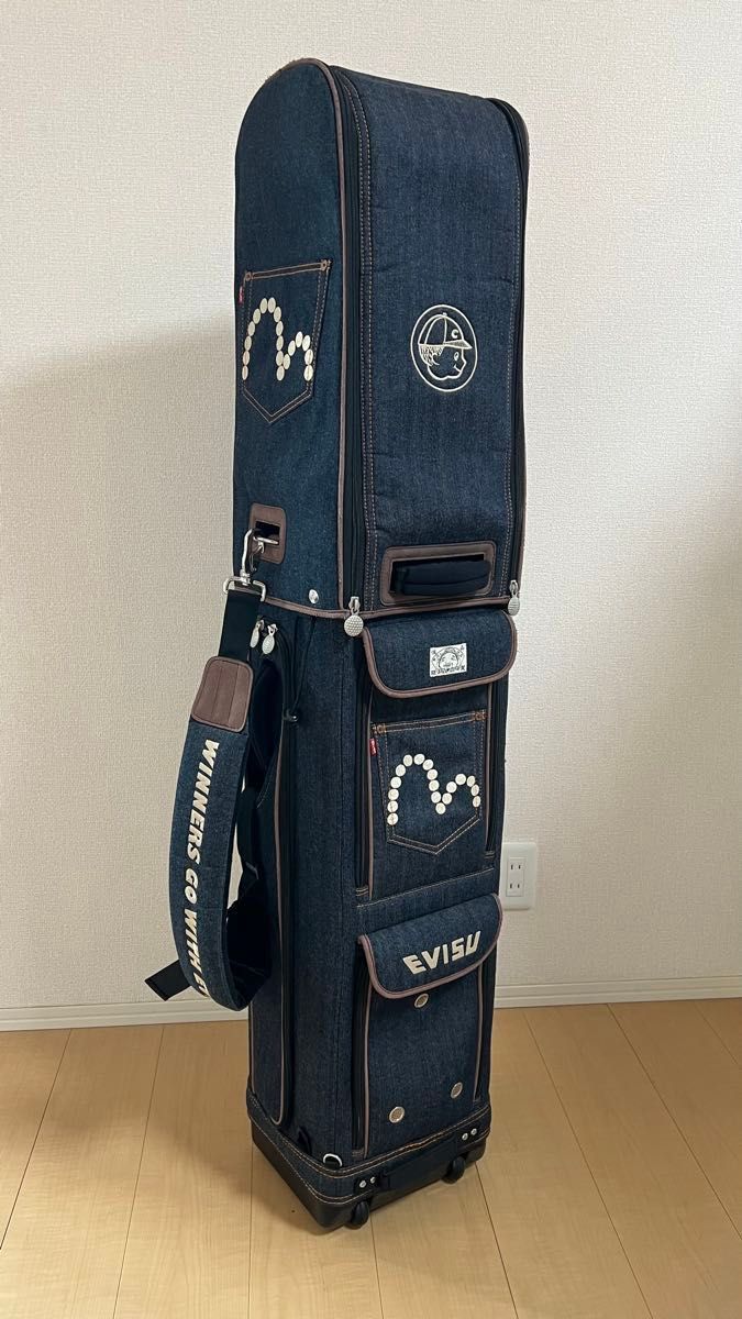 EVISU GOLF エヴィスゴルフ キャディバッグ エビス EVISU デニム
