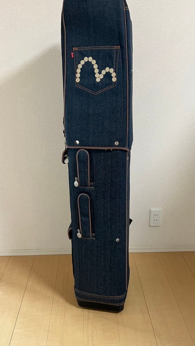 EVISU GOLF エヴィスゴルフ キャディバッグ エビス EVISU デニム