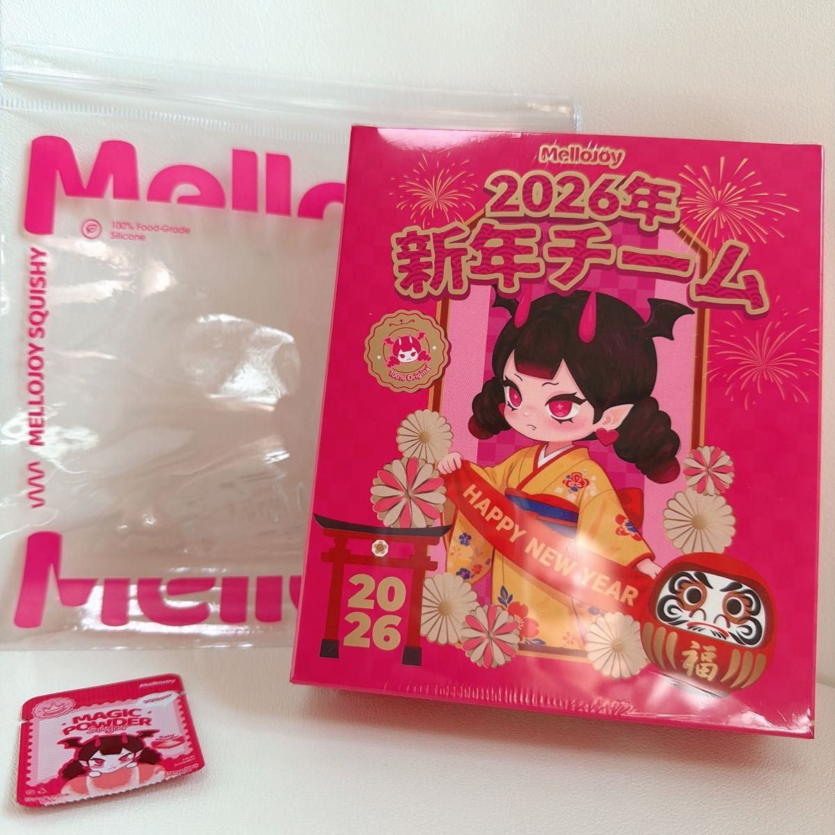 当日発送】粉付き mellojoy メロジョイ 新年チーム シュリンク付き未