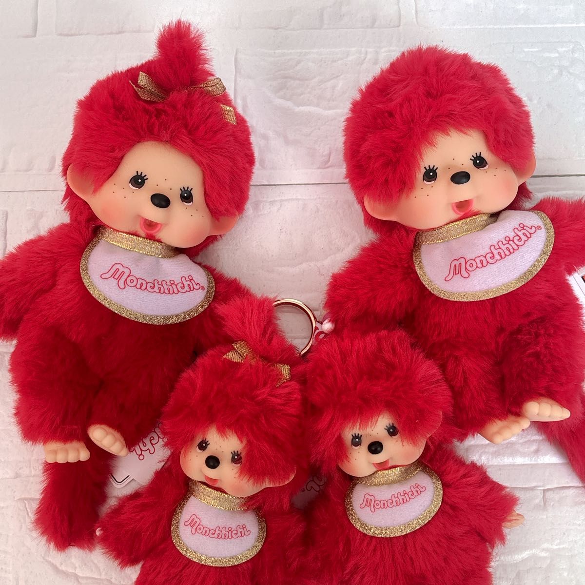 新品 キデイランド 80周年 モンチッチ コラボ ぬいぐるみ S 男の子