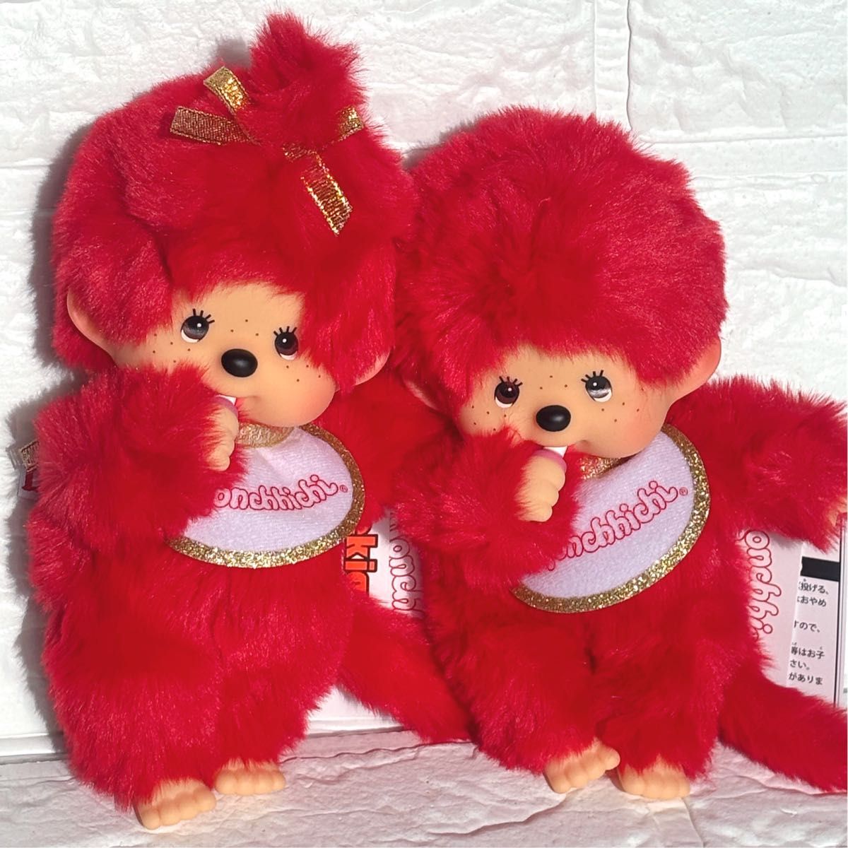 新品 キデイランド モンチッチ 80周年記念 アニバーサリー 限定 赤