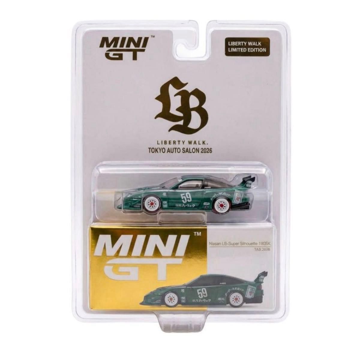 MINI GT リバティウォーク 東京オートサロン2026 180SX 限定｜Yahoo