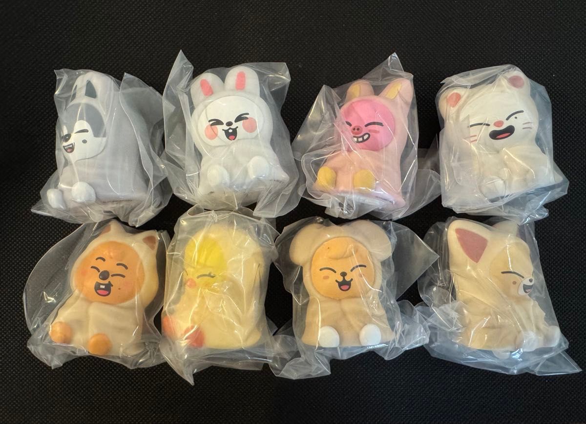 SKZOO ライトマスコット 全8種コンプリートセット ガシャポン スキズ