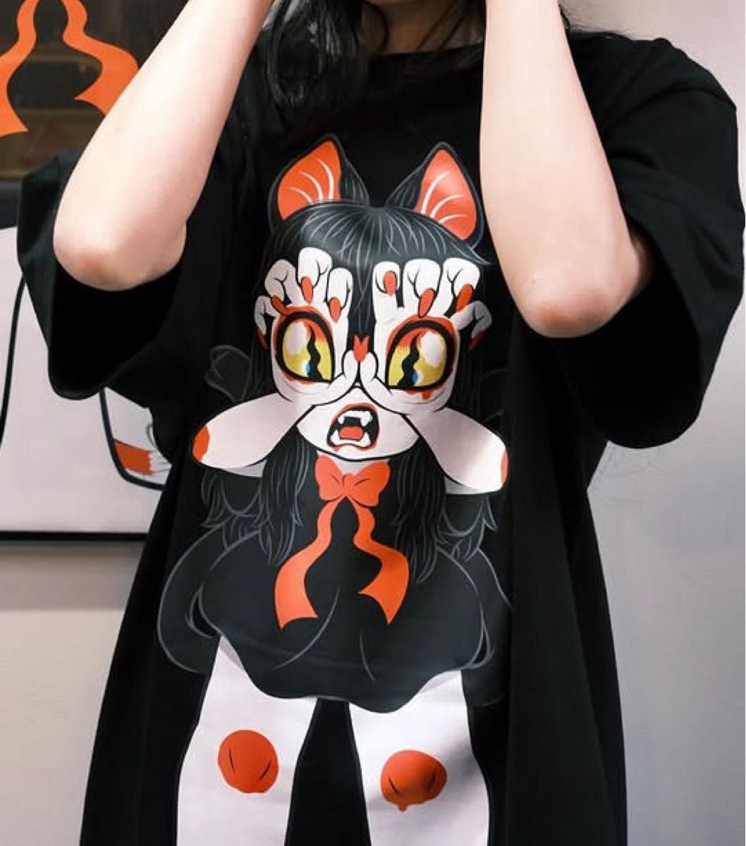 GRAPE BRAIN BEAMS 戦慄 にぎるちゃん 222 T-SHIRT 22nd ANNIV FEST 2