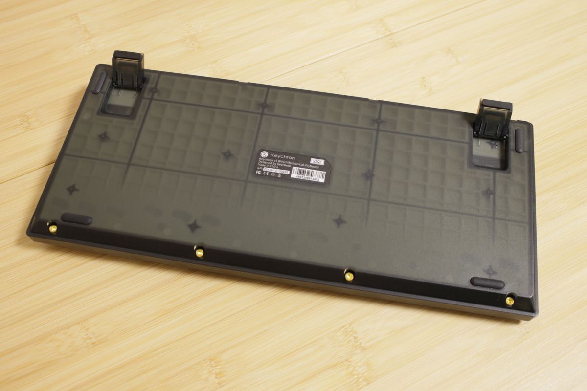 Keychron】キークロン V1 Knob フロストブラック QMK/VIA メカニカル