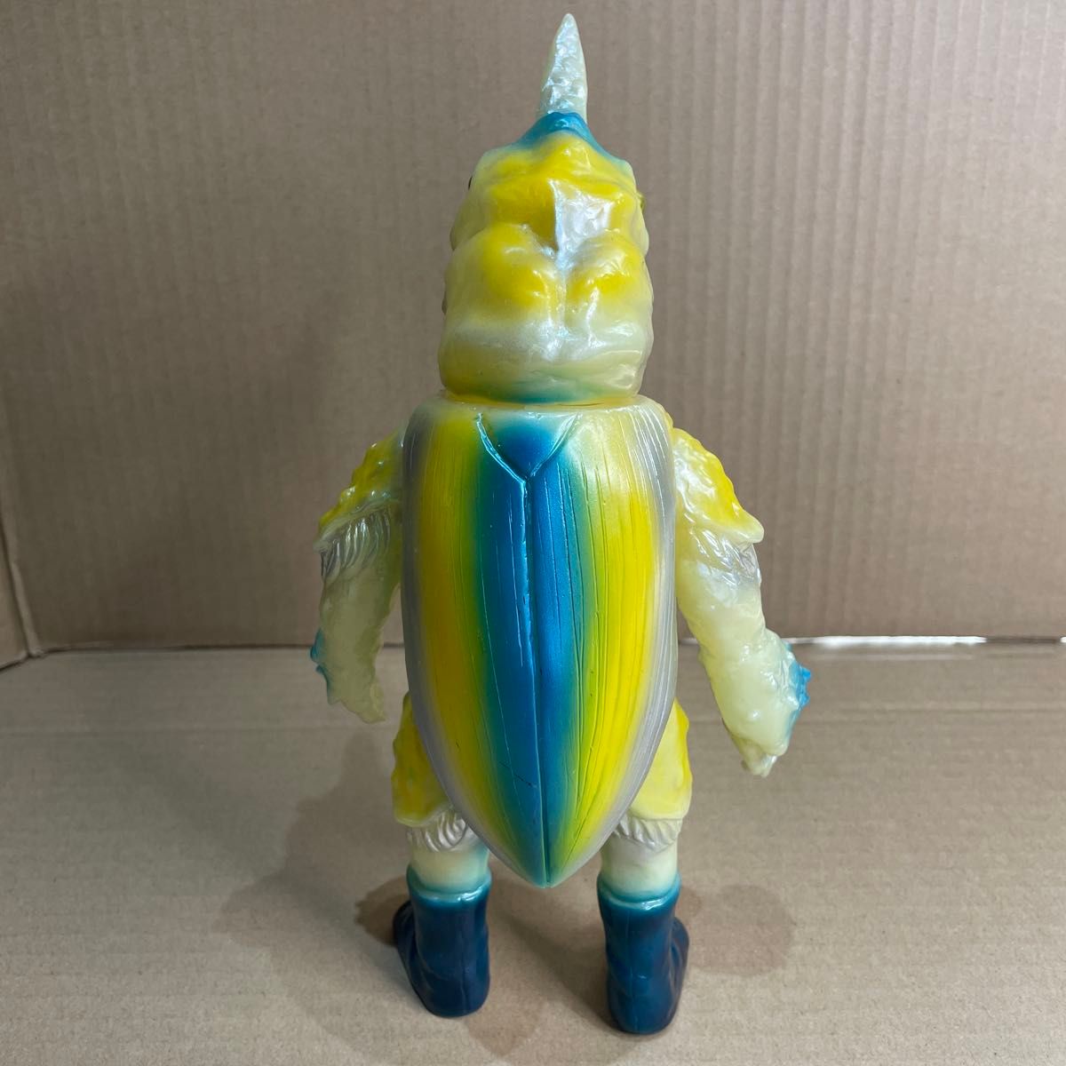 ヤモマーク ヤモマークの大怪獣シリーズ ザリキング 蓄光 ソフビ