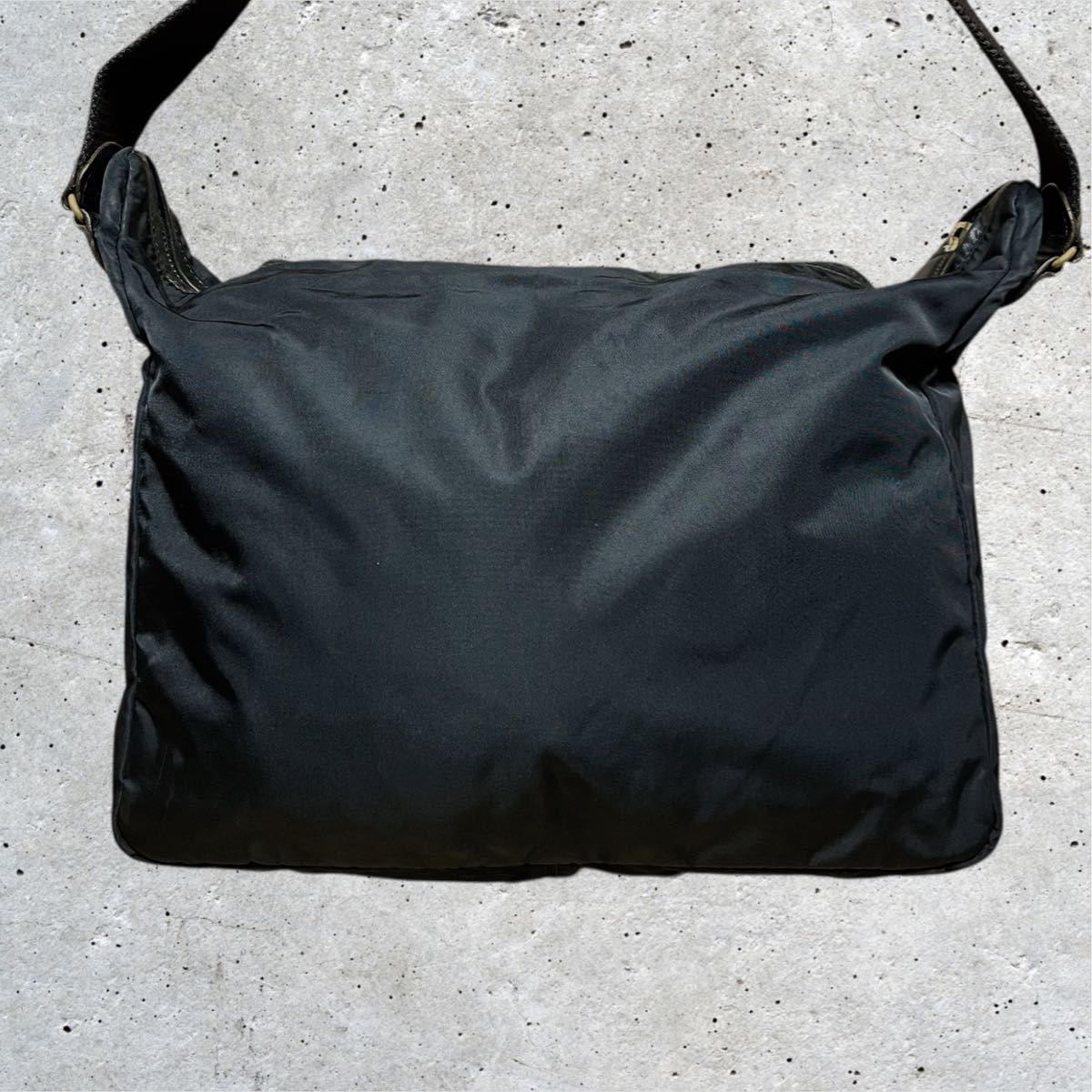 美品 Felisi フェリージ ショルダーバッグ 9362/DS ナイロン レザー